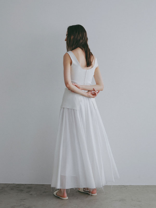 エアリーギャザーボリュームスカート