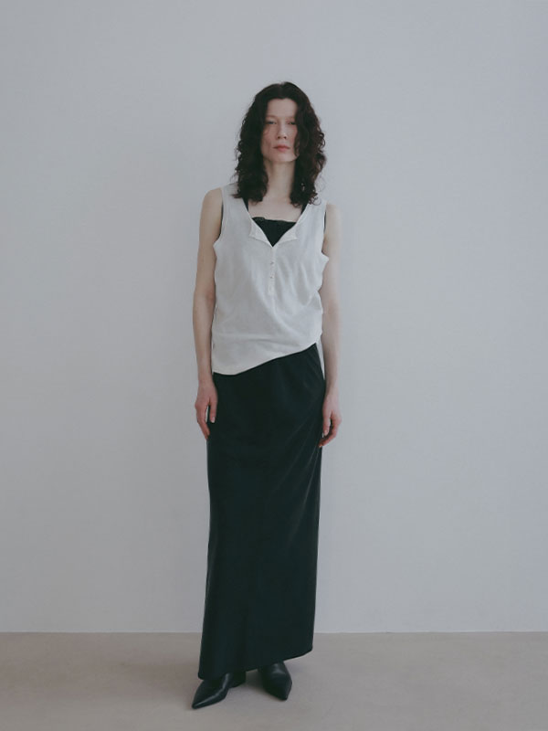 キュプラジャージロングスカート(S WHITE): ボトムス │ ETRE TOKYO