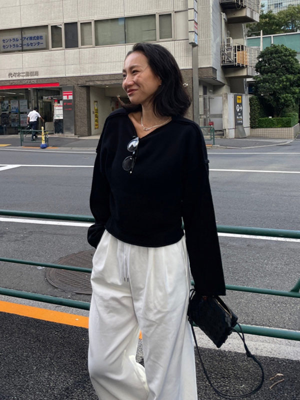 ETRE】2ピースアウトリンキングニットプルオーバー 【公式通販】