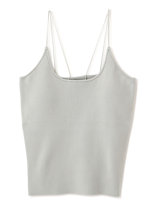 DEPENDRE Wストラップニットキャミ(F WHITE): トップス │ ETRE