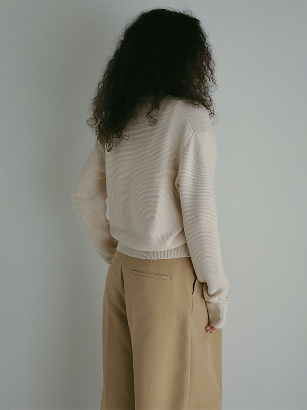 アンサンブルニットトップス