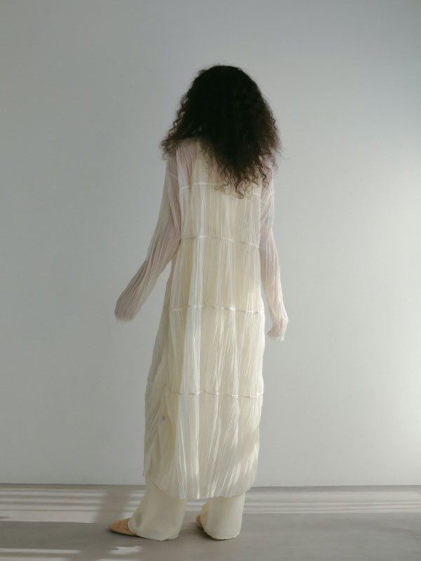 シアーワッシャーワンピース(F WHITE): ワンピース │ ETRE