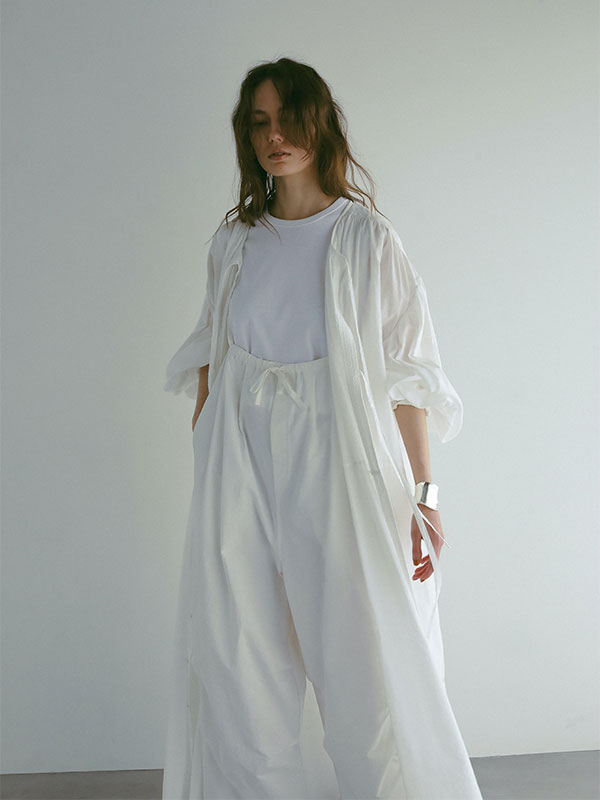 etretokyo 名古屋高島屋限定 ガーゼ2wayボリュームワンピース ガーゼ2wayボリュームワンピース(F WHITE): ワンピース │ ETRE