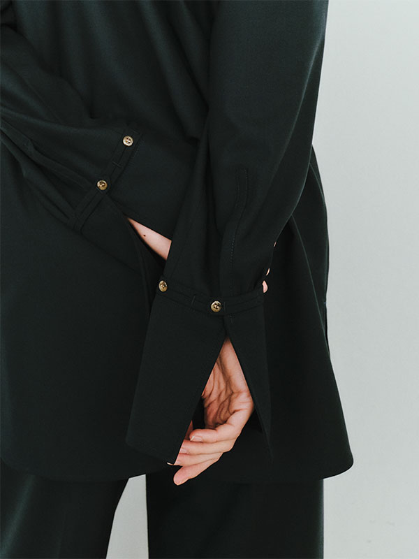 SANTEキーネックシンチカフスプルオーバー