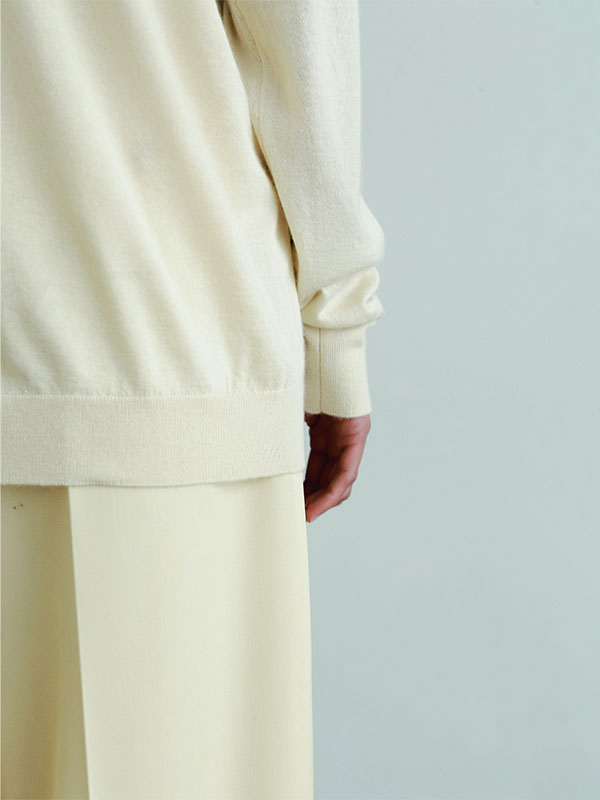 SANTEシルクカシミヤＶネックカーディガン