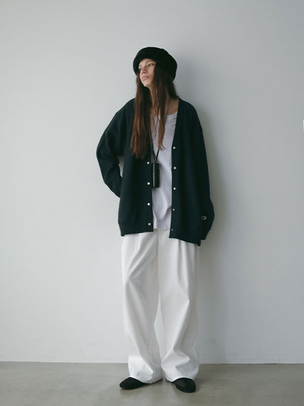 Heve トップス Cloudy Tops black | HEVE