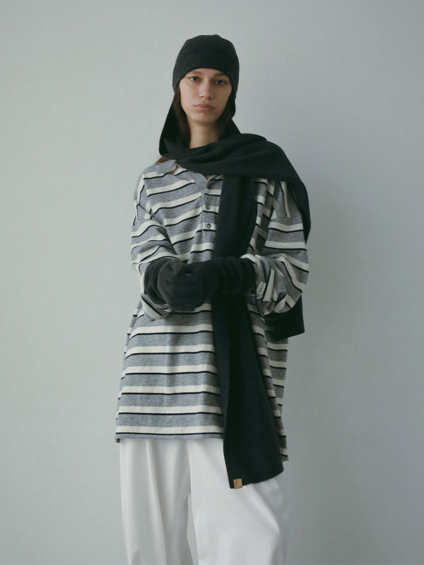 ホールガーメントロングニットグローブ