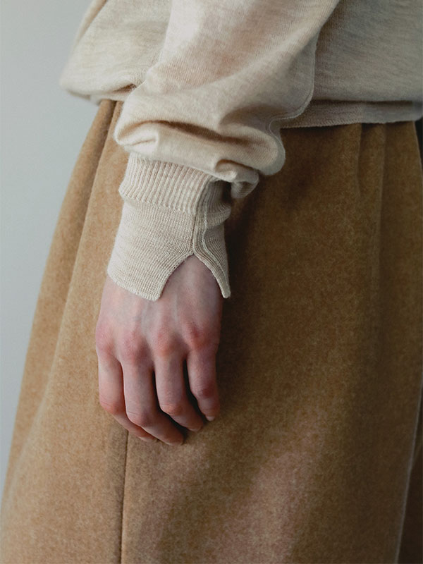 SANTEウールカシミヤタートルニットプルオーバー