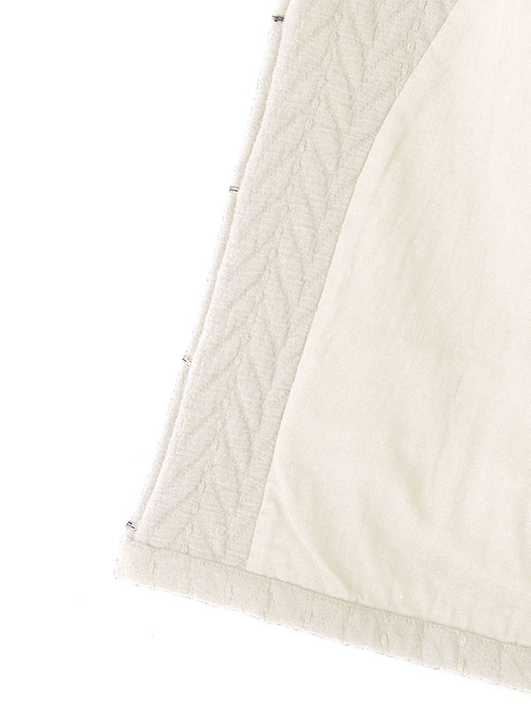 キルトショートカーディガン