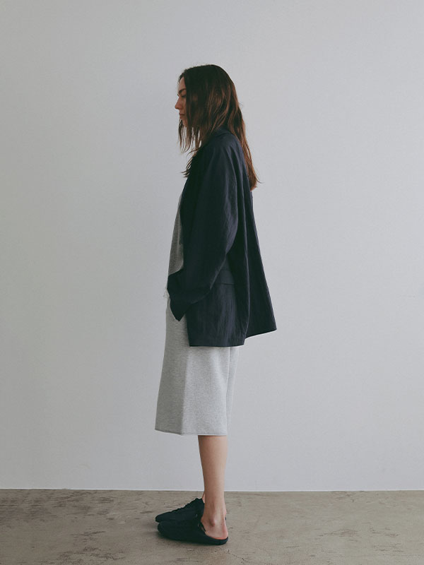 ダブルフェイスニットハーフパンツ