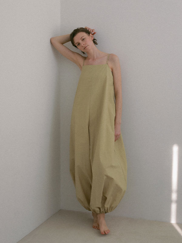 ヘムギャザーオールインワン