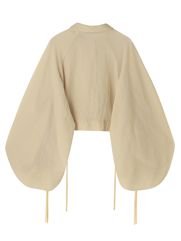 シャーリングシアーブラウス