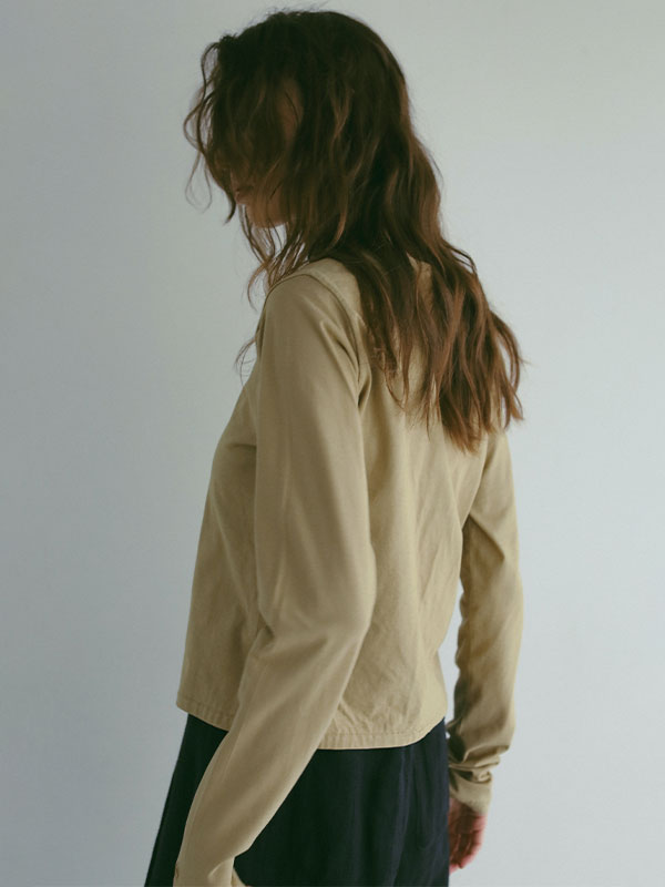 リングドットコンパクトカーディガン(F BEIGE): トップス │ ETRE  