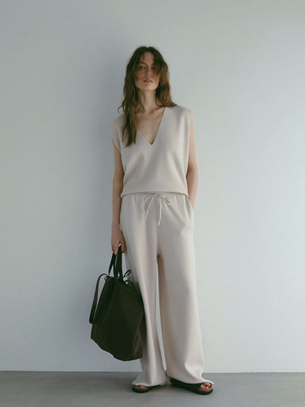 スウェードビッグトートバッグ