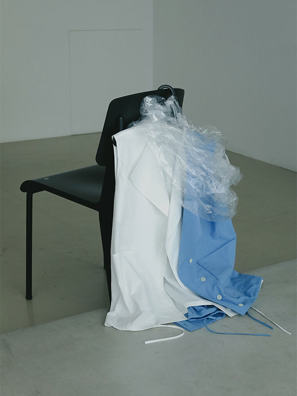 スリーブレスシャツジャケット