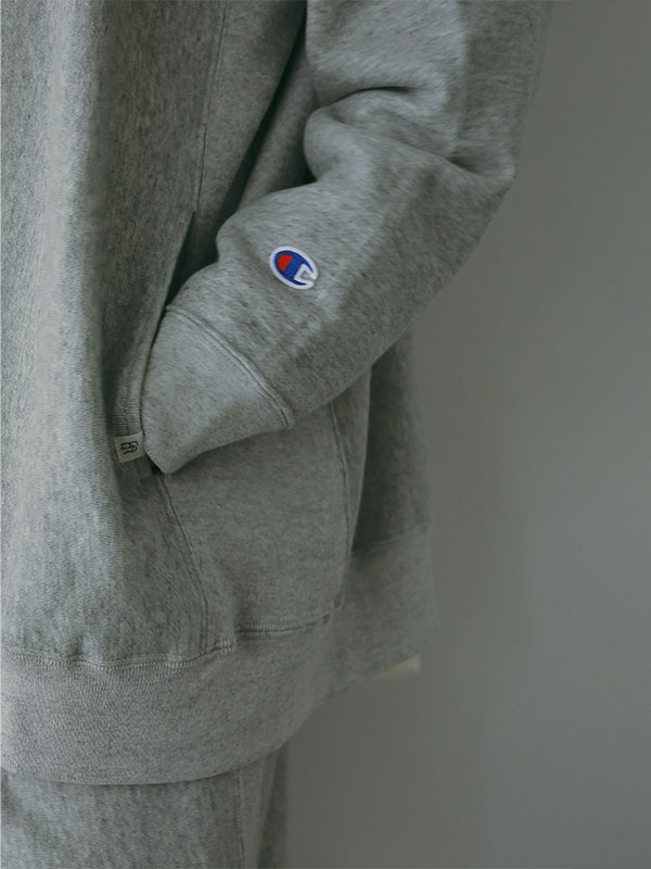 Champion REVERSE WEAVE V/N スウェットカーデ(F GREY