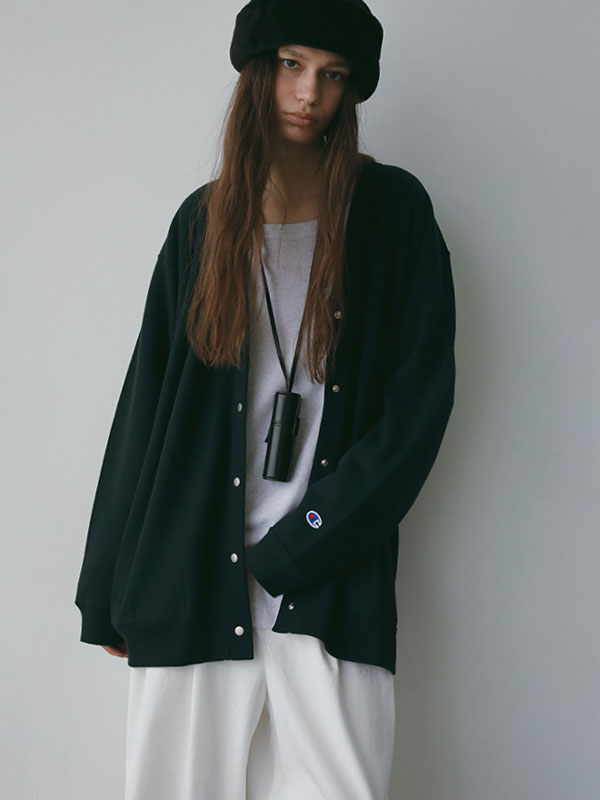 Champion REVERSE WEAVE V/N スウェットカーデ