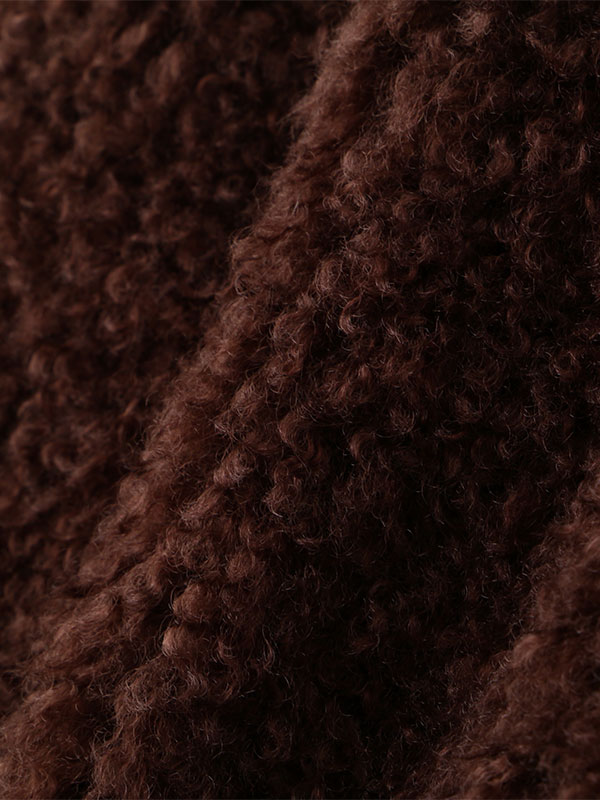 SANTEクリンプフェイクファーベスト