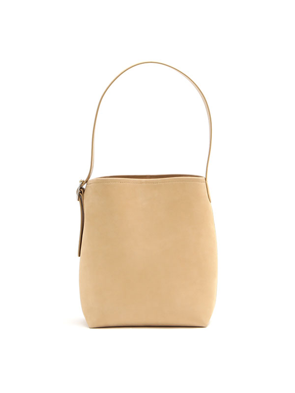 ブラスリングバックルレザーバッグ