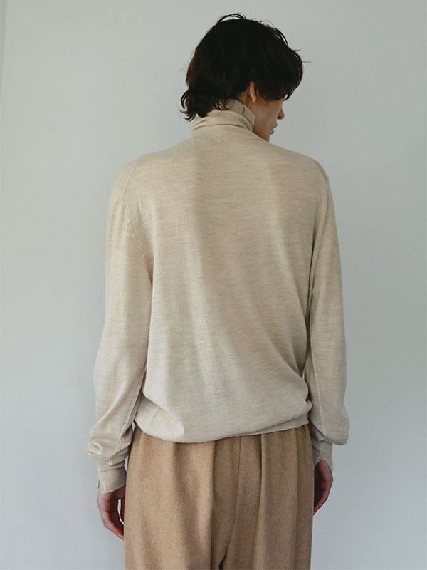 SANTEウールカシミヤタートルニットプルオーバー
