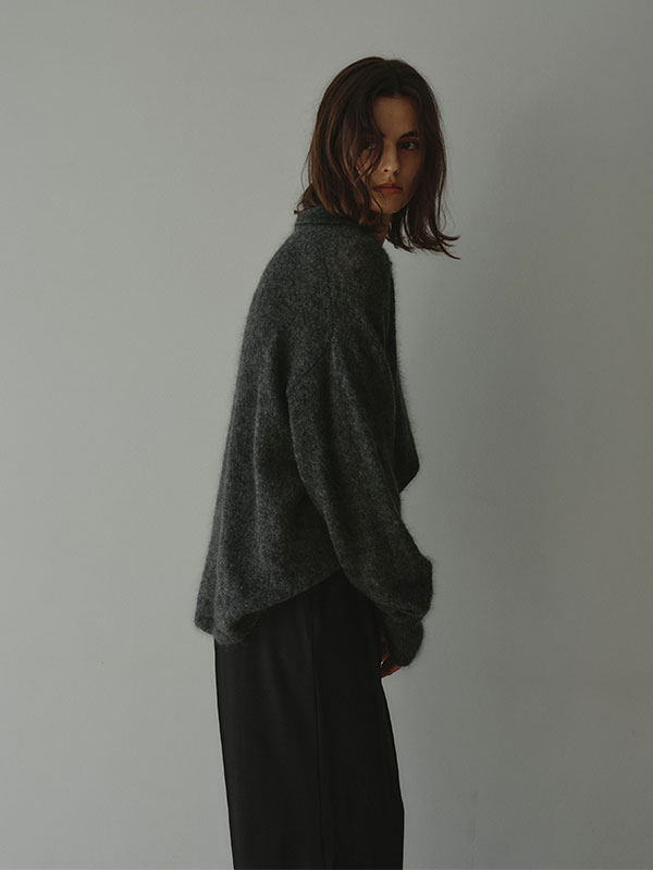 モヘヤニットシャツ(F BEIGE): トップス │ ETRE TOKYO official