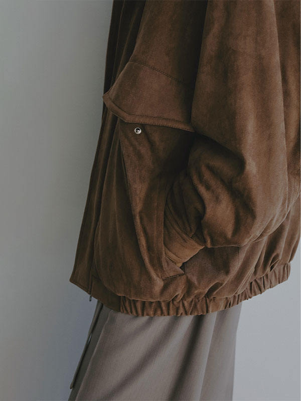 パディングワークブルゾン