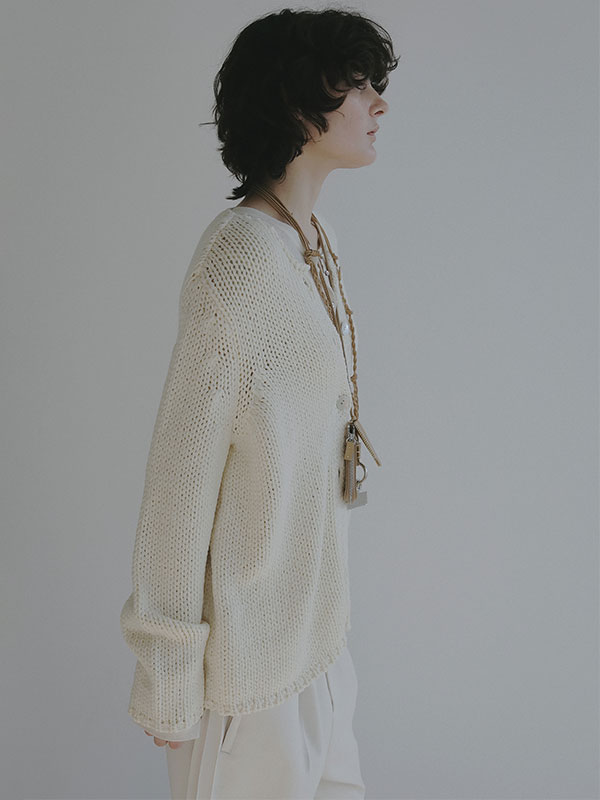 リリヤーンハンドニットカーディガン