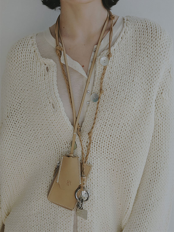 ウールフライスヘンリーネックプルオーバー