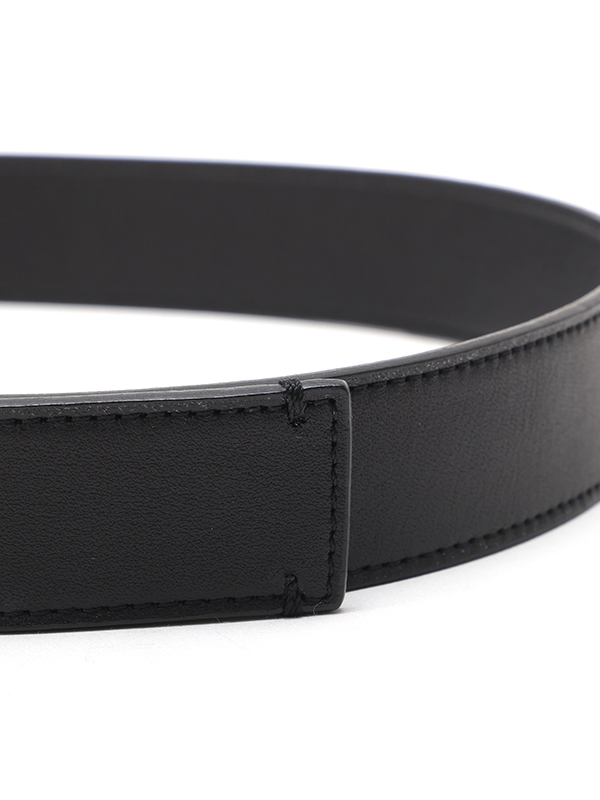 ブラスバックルレザーベルト