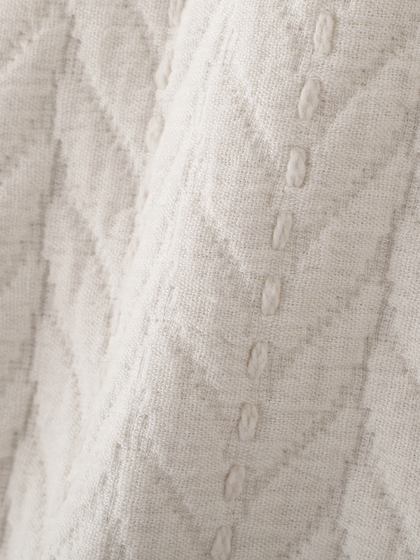 キルトショートカーディガン