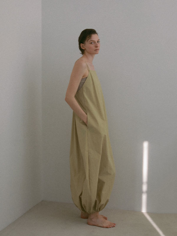 ヘムギャザーオールインワン