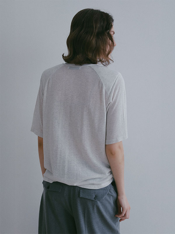ショルダーパットニットTee