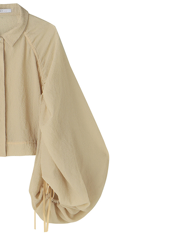 シャーリングシアーブラウス