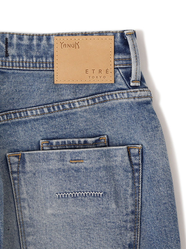 YANUK×ETRE TOKYO Pegtop Denim(21 LIGHT BLUE): ボトムス │ ETRE