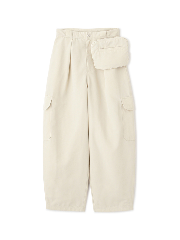 ウエストバッグパディングワークパンツ