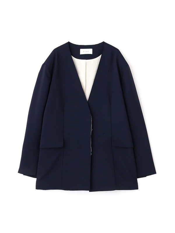 カットオフノーカラージャケット