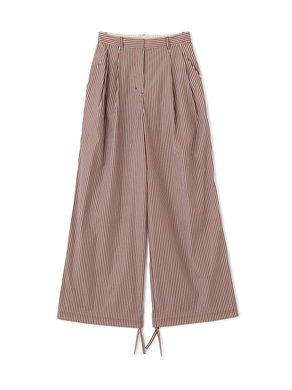 ドロストヘムコットンパンツ