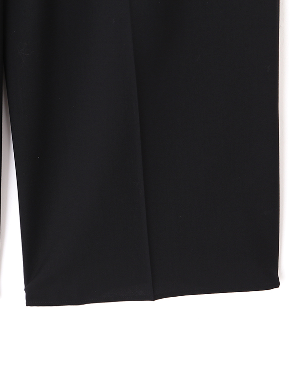 SANTEセンタープレスセミワイドリラクシーパンツ(S GREY