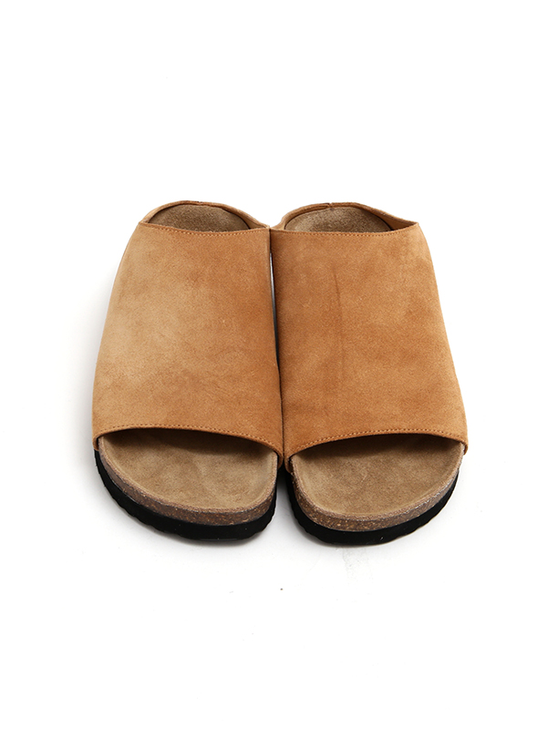 最安値級価格 スウェードフットベッドサンダル(36 ETRE │ シューズ BEIGE): 靴