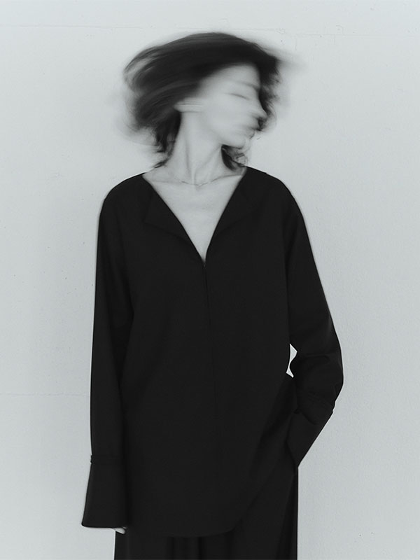 SANTEキーネックシンチカフスプルオーバー