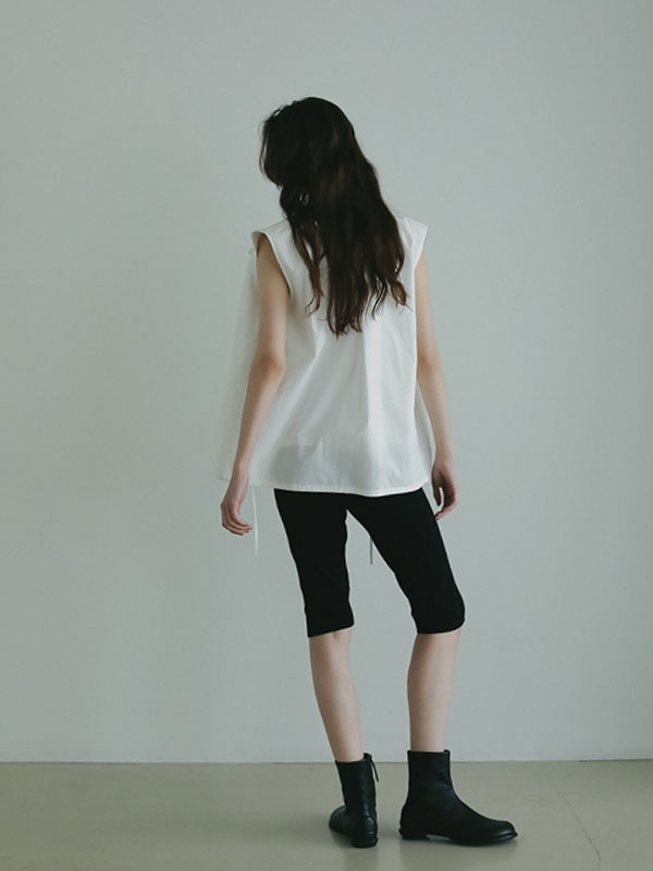 ホールガーメントニットバイカーパンツ