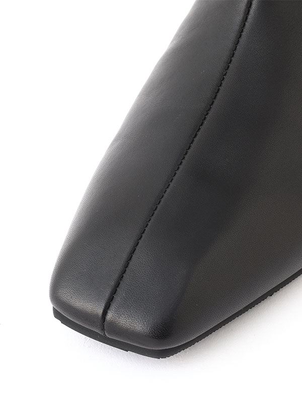 ユエページ 18点 Zara Tan Brown Leather Mid Heel Knee High Boots UK4 EU37 US6