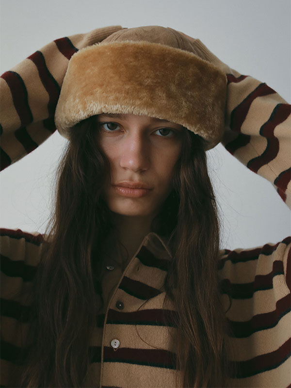 CA4LA×ETRE TOKYO ECO FUR MOUTON TOQUE HAT