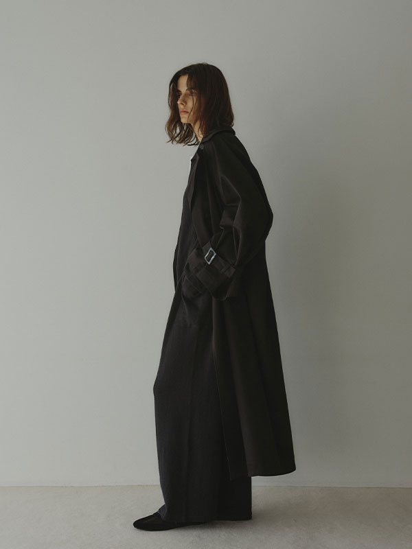 コンシャススリーブトレンチコート(S NAVY): アウター │ ETRE