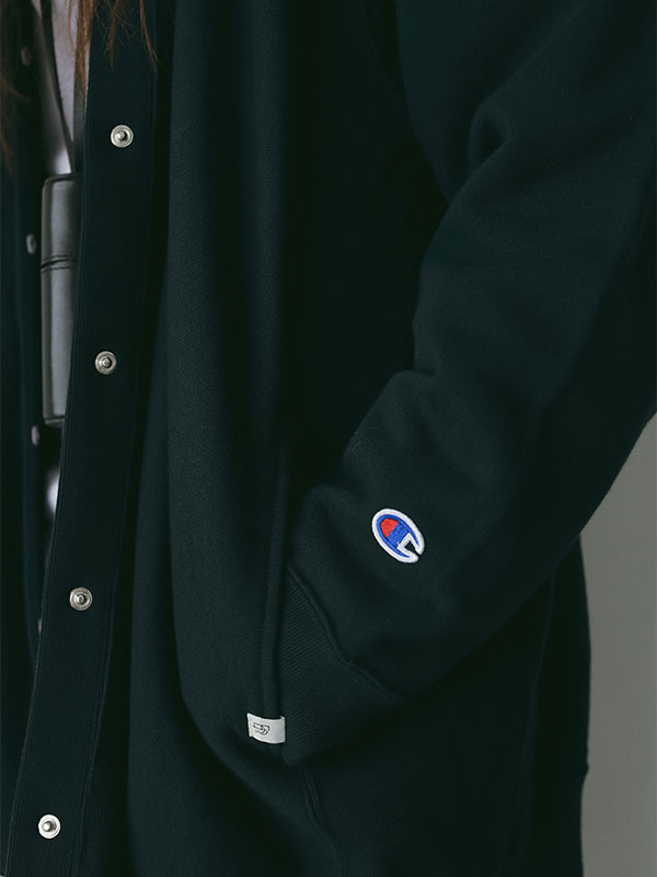 Champion REVERSE WEAVE V/N スウェットカーデ