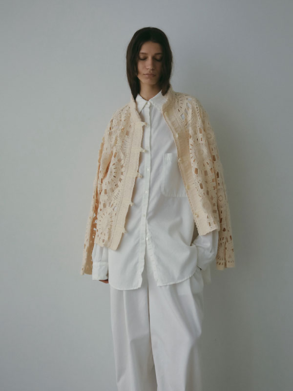 テンセルデニムシャツ