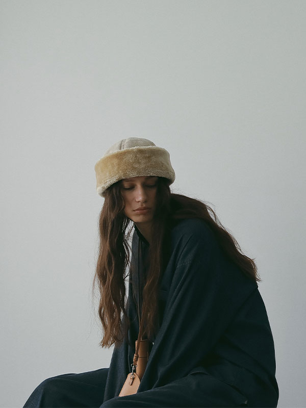 テンセルデニムシャツ