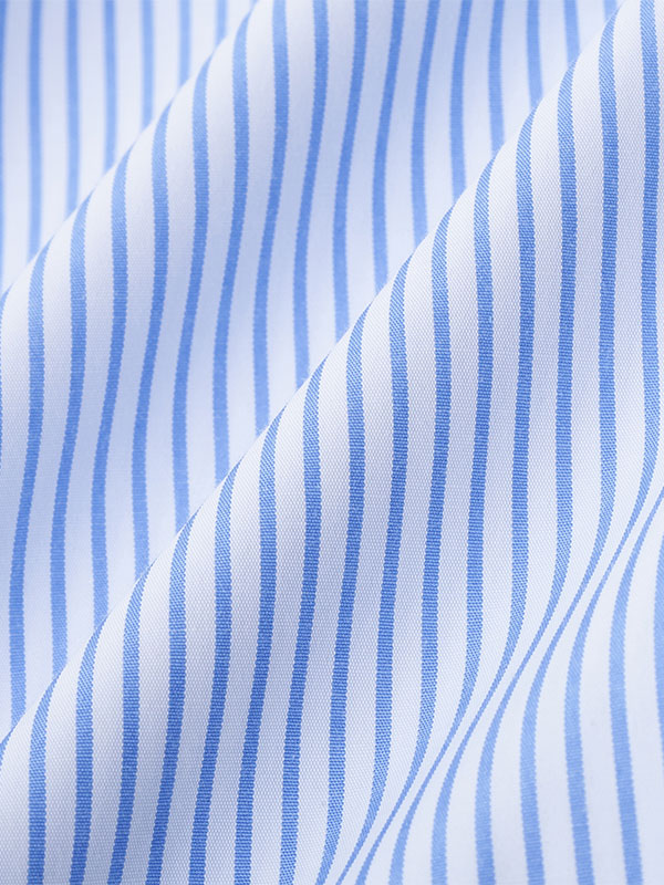 サイドスリットストライプシャツ