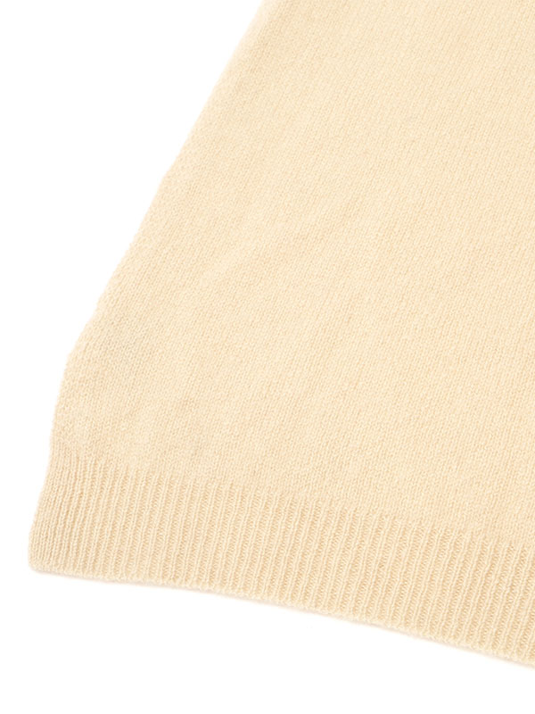 A SAUCE MELERミドルゲージカシミヤニットストール