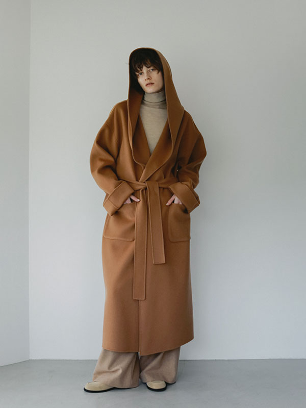 SANTEウールカシミヤタートルニットプルオーバー